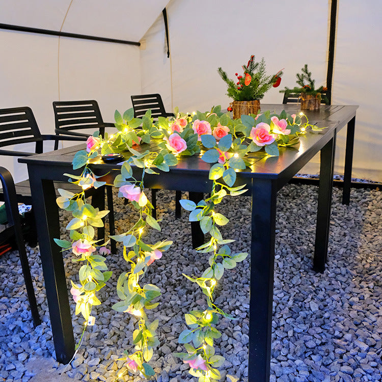 Skorter | Solar powered LED Rose Fairy Light String