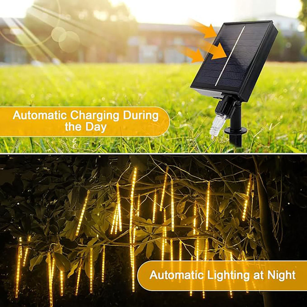 Skorter | Solar powered meteor rain light