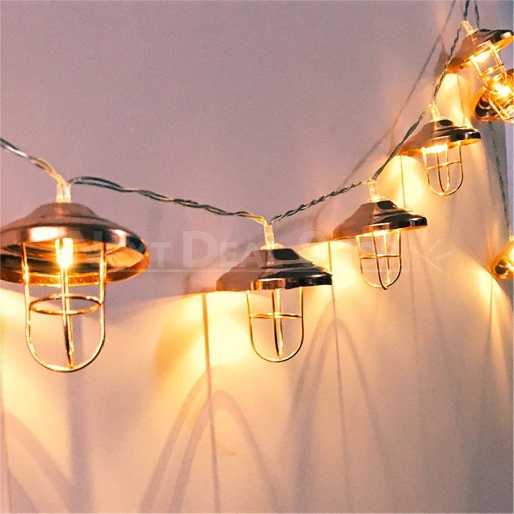 Skorter | Solar-powered Moroccan lamp light string (13ft, 10 LED)