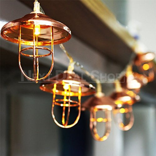 Skorter | Solar-powered Moroccan lamp light string (13ft, 10 LED)