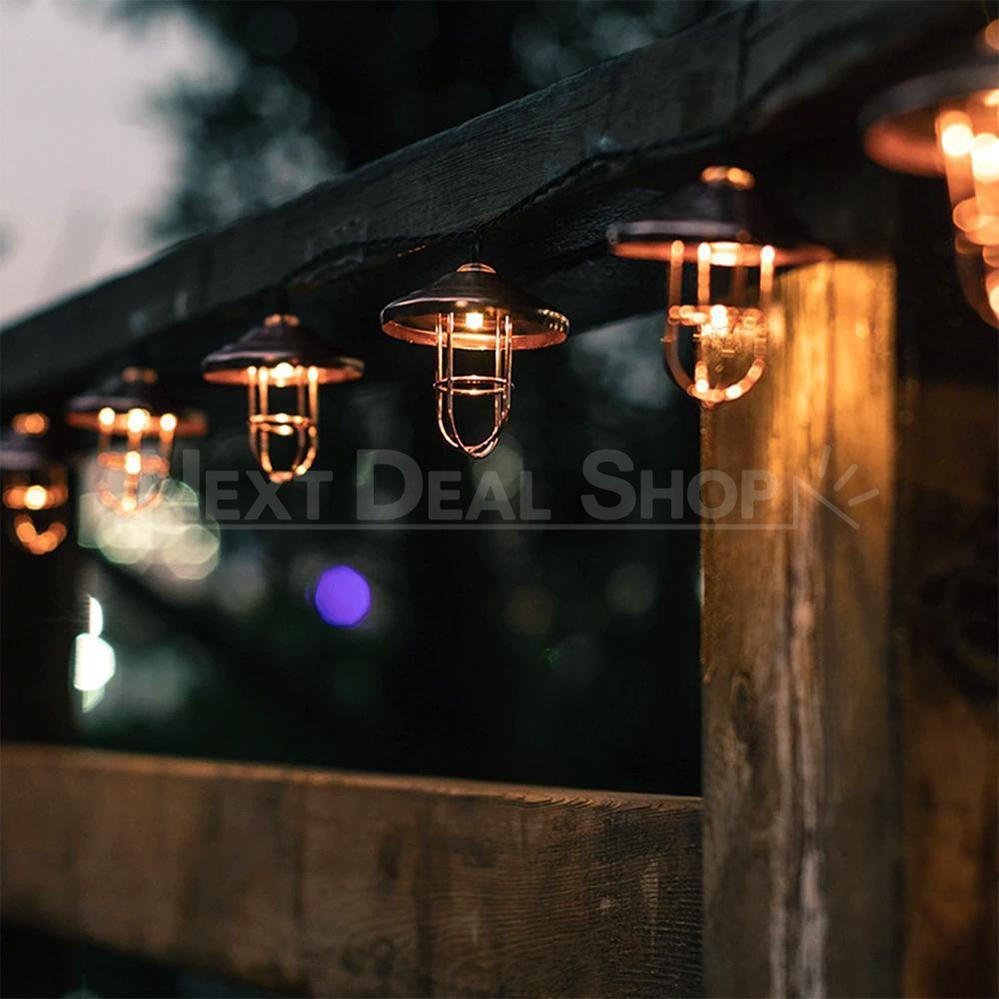 Skorter | Solar-powered Moroccan lamp light string (13ft, 10 LED)