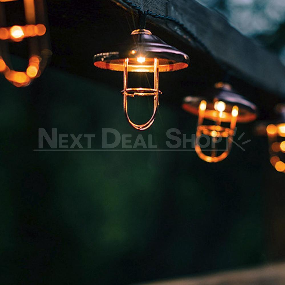 Skorter | Solar-powered Moroccan lamp light string (13ft, 10 LED)