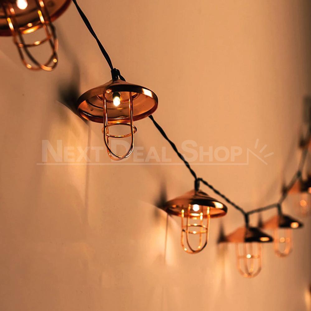 Skorter | Solar-powered Moroccan lamp light string (13ft, 10 LED)