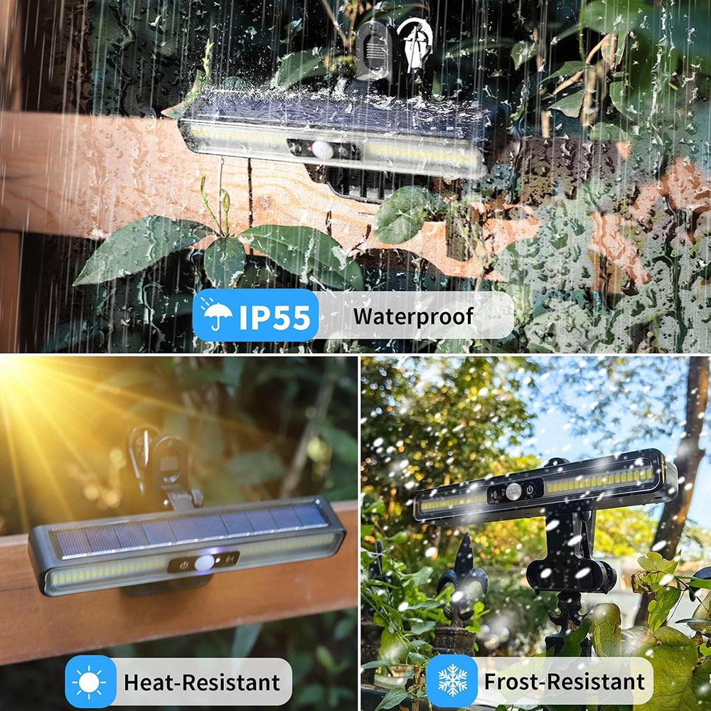 Skorter | Solar-Powered Motion Sensor Clamp Light