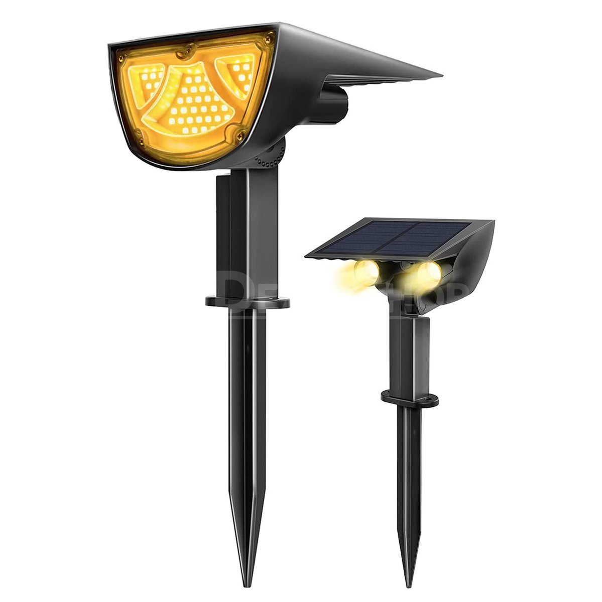 Skorter | Solar-powered motion sensor double spotlight