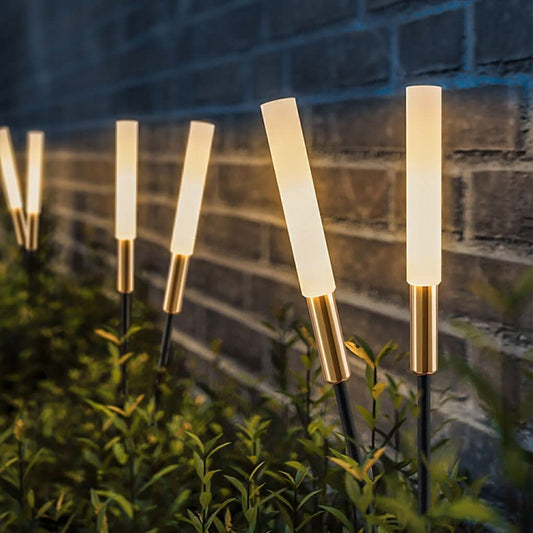 Skorter | Solar-Reed Lamps for Ambient Garden Lighting
