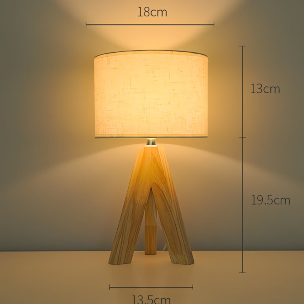 Skorter | Solara Minimalist Tripod Table Lamp