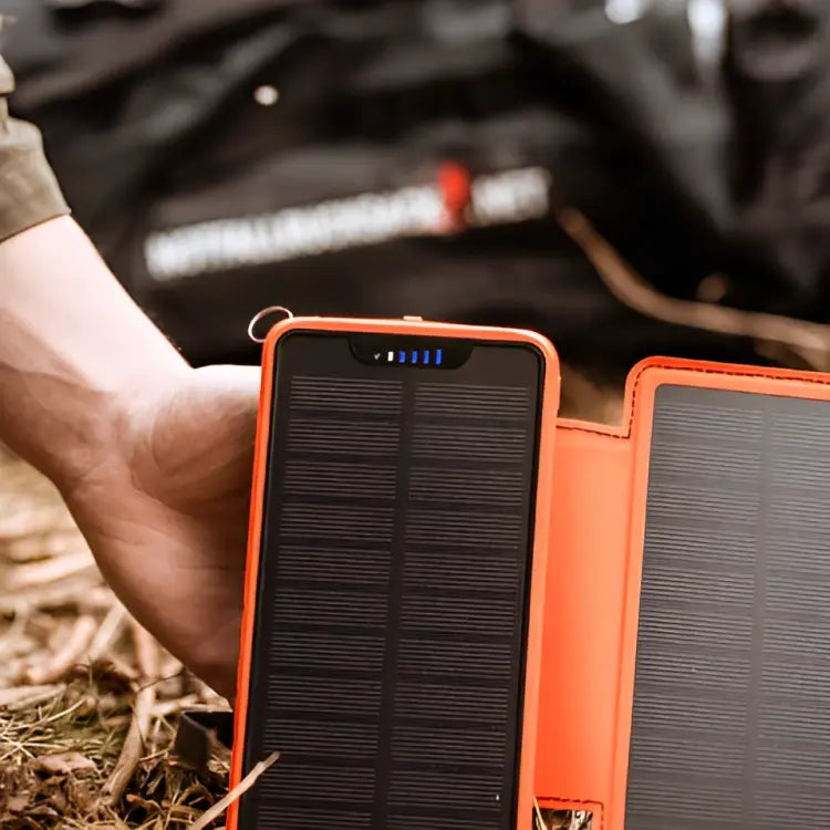 Skorter | SolarCharge™ | High-Capacity Solar Power Bank for Ultimate Freedom