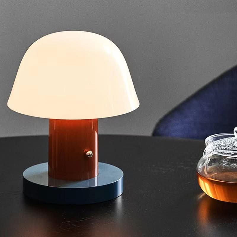 Skorter | LED Mushroom Touch Table Lamp – Battery Powered