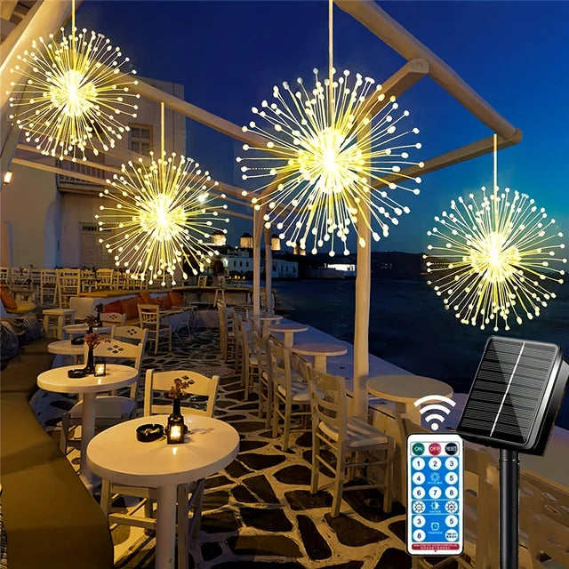 Skorter | LunaGlow - Hanging Solar Festoon Lamp