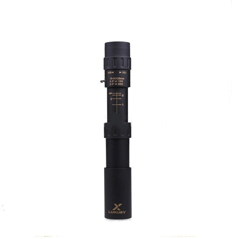 Skorter | 10-90X25 Zoom Telescopic HD High Magnification Telescope Night Vision Monocular Binoculars (Not Included Tripod Mount Holder)