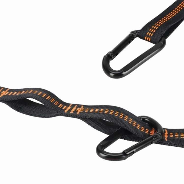 Skorter | 10 PCS D-shaped Aluminum Carabiner Outdoor Hanging Buckle Water Bottle Buckle(Black)
