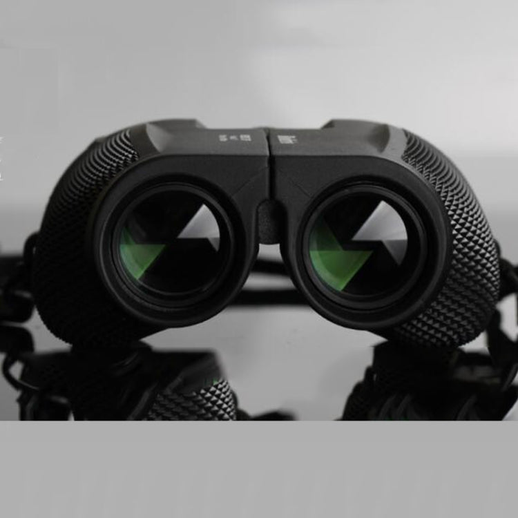 Skorter | ROLISS 10X25 Outdoor Sports Portable Waterproof Pocket Binocular High Power Telescope(Black)