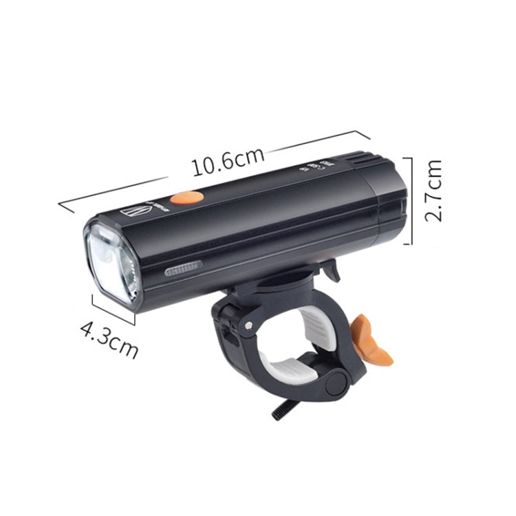 Skorter | WHEEL UP USB Rechargeable LED Bicycle Headlights Mountain Bike Front Lights, Style:800 lumens