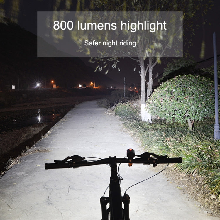 Skorter | WHEEL UP USB Rechargeable LED Bicycle Headlights Mountain Bike Front Lights, Style:800 lumens