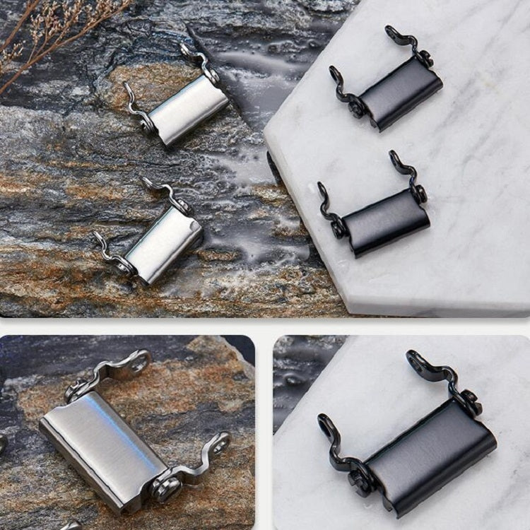 Skorter | Multifunctional Stainless Steel Outdoor Survive Tool Bracelet for Men(Wide Silver)