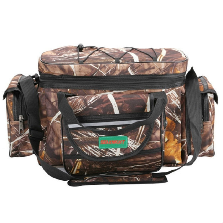 Skorter | SeaKnight SK003 Multifunctional Lure Bag Shoulder Messenger Bag Fishing Gear Waist Bag(Straw)