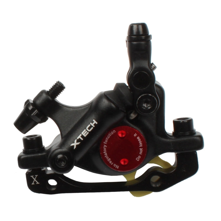 Skorter | ZOOM HB100 Mountain Bike Hydraulic Brake Caliper Folding Bike Cable Pull Hydraulic Disc Brake Caliper, Style:Front(Black)