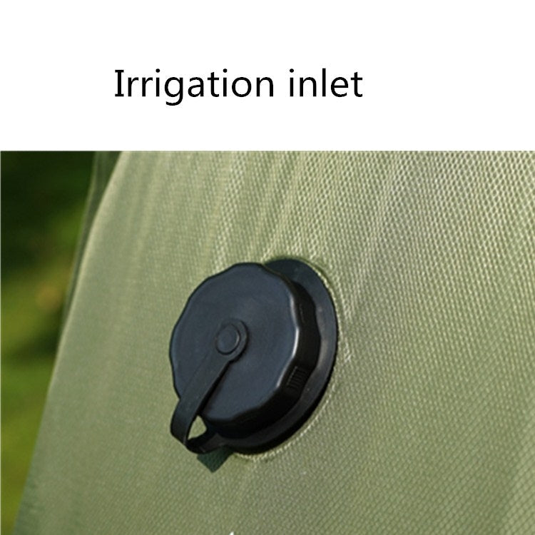 Skorter | Outdoor Bathing Bag Self-driving Camping Solar Hot Water Bottle 20L Water Storage Bag(Black)
