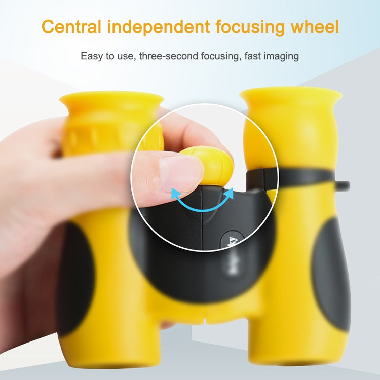 Skorter | HD High Magnification Children Outdoor Telescope(Yellow)
