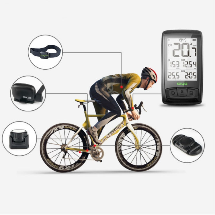 Skorter | GIYO M4 Bicycle Computer Bluetooth Wireless Road Bike Speedometer Odometer