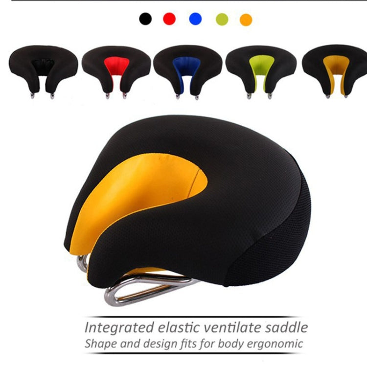 Skorter | Noseless Bicycle Saddle Mountain Bike Thickened Soft Cushion(Yellow)