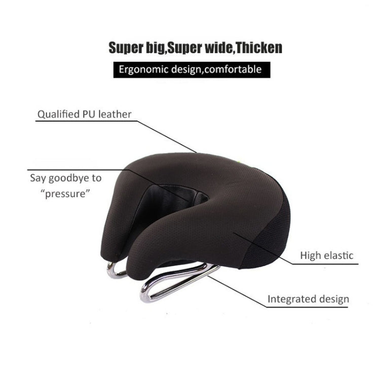 Skorter | Noseless Bicycle Saddle Mountain Bike Thickened Soft Cushion(Yellow)