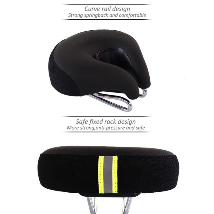 Skorter | Noseless Bicycle Saddle Mountain Bike Thickened Soft Cushion(Yellow)