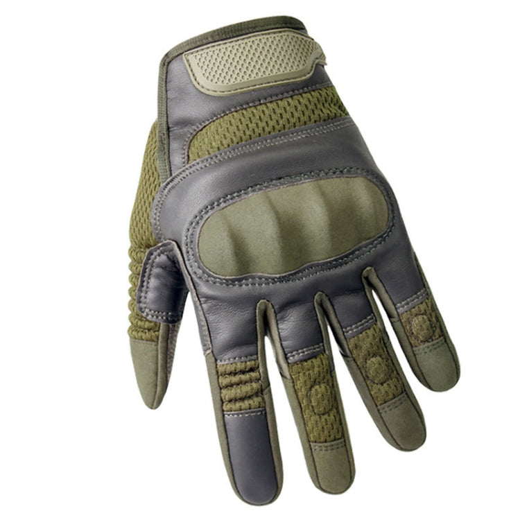 Skorter | B28 Outdoor Rding Motorcycle Protective Anti-Slip Wear-Resistant Mountaineering Sports Gloves, Size: S(Army Green)