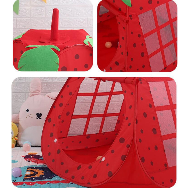 Skorter | Children Indoor Tent toy Cartoon Strawberry Type Game House