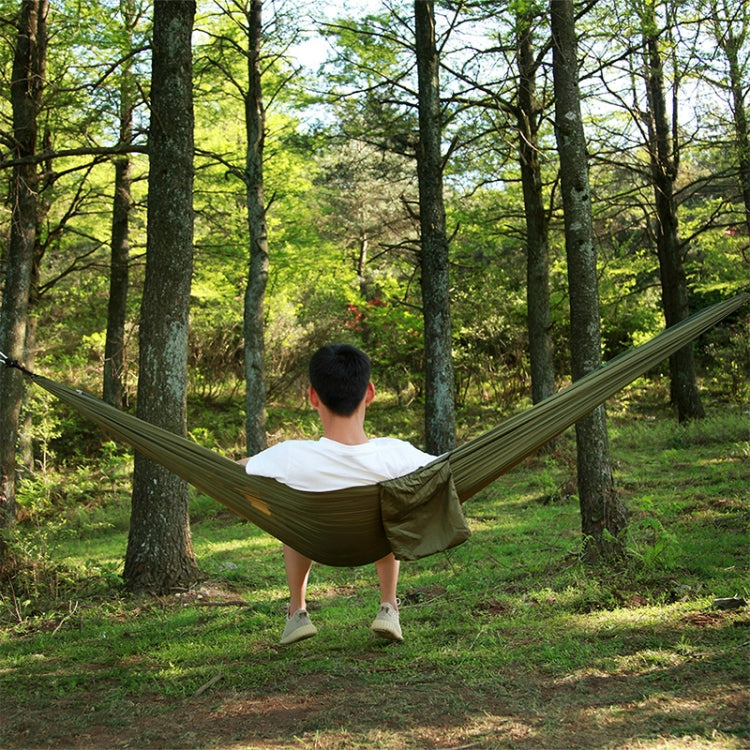 Skorter | 1-2 Person Outdoor Mosquito Net Parachute Hammock Camping Hanging Sleeping Bed Swing Portable Double Chair, 260 x 140cm