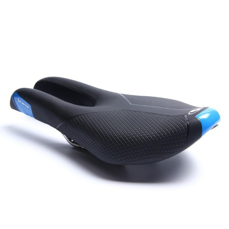 Skorter | STARBK Mountain Bike Saddle Seat Cushion Road Bike Bicycle Seat(Black Blue)