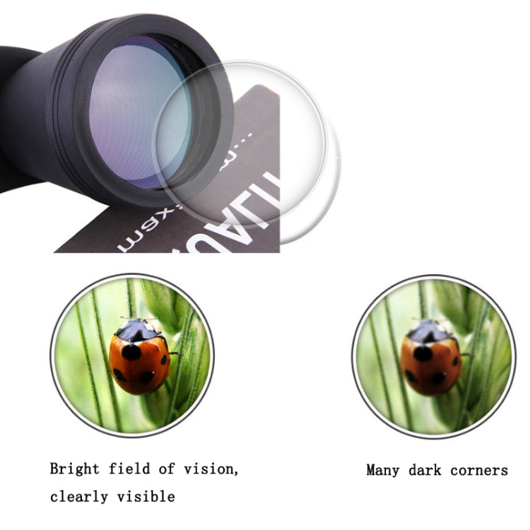 Skorter | Luxun 20X50 Outdoor Binoculars Low Light Night Vision Non-Infrared High Power Binoculars(Black)