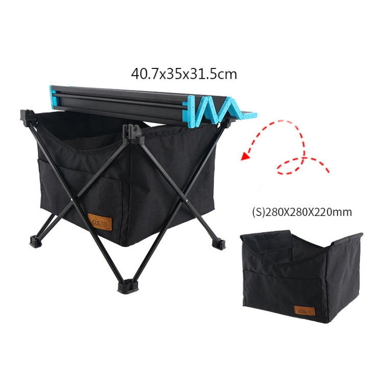 Skorter | CLS Outdoor Folding Picnic Table Storage Hanging Bag Portable Invisible Pocket Storage Hanging Pocket,Style: Table Small + Small Pocket