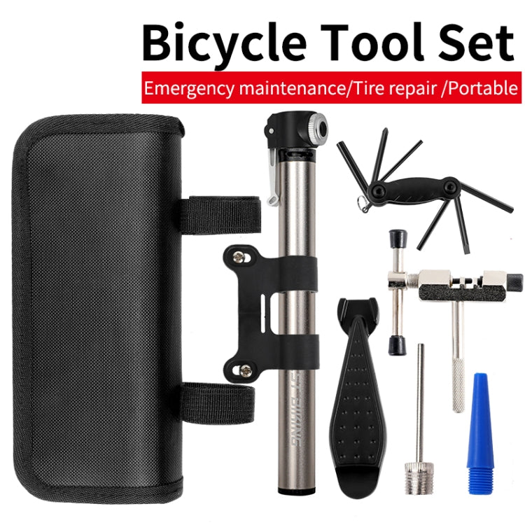 Skorter | Bicycle Repair Kit Repair Set Bicycle Mountain Road Tire Tool Pump Riding Equipment