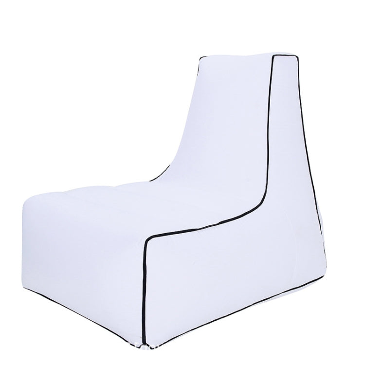 Skorter | BB1082 Inflatable Sofa Inflatable Bed Outdoor Folding Portable Air Sofa Size: 85 x 80 x 75cm(White)