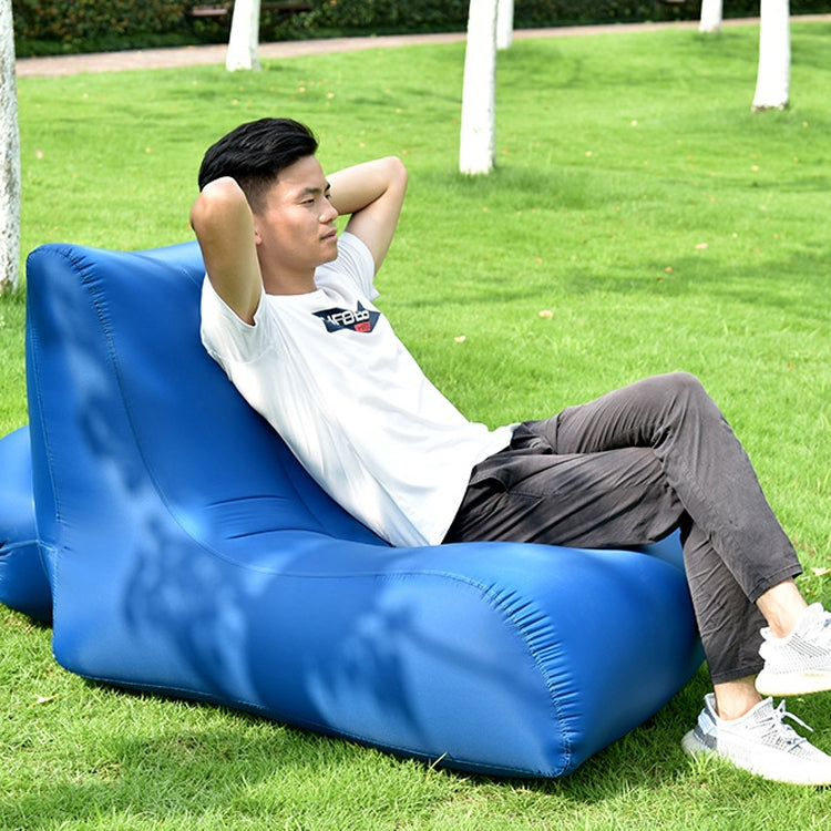 Skorter | BB1803 Foldable Portable Inflatable Sofa Single Outdoor Inflatable Seat, Size: 100 x 80 x 70cm(Red Wine)