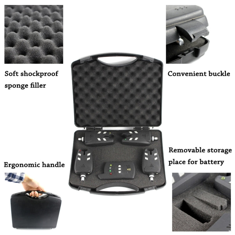 Skorter | European Style Fishing Alarm Wireless Electronic Remote Control Alarm Set Sea Rod Throwing Rod Bracket Type