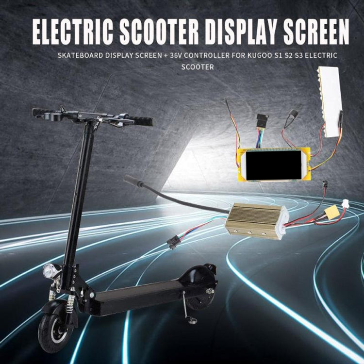 Skorter | Electric Scooter LED Display Screen Main Control Board Replacement Accessories For Kugoo S1 / S2 / S3 Series Controller+Display