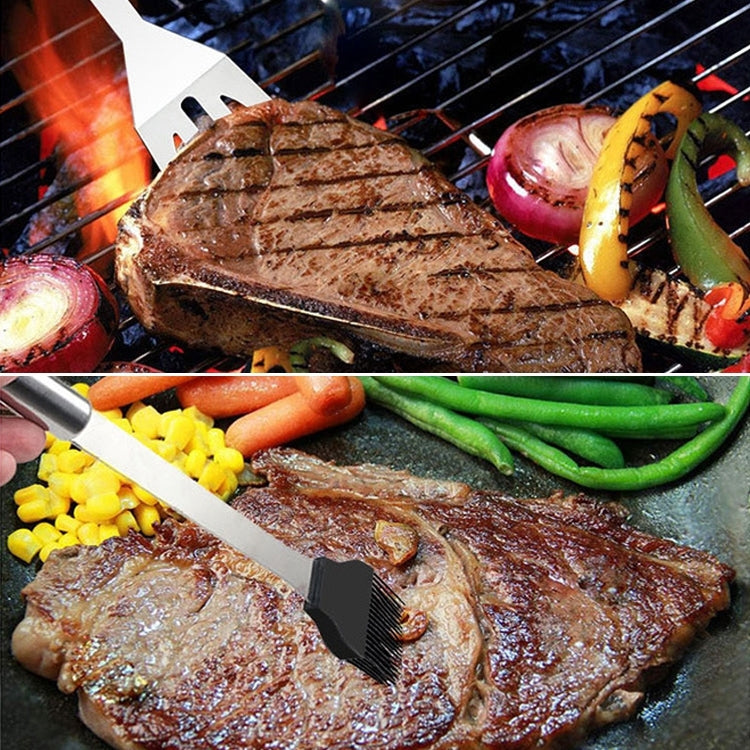 Skorter | 10 in 1 Barbecue Combination Tool Set Aluminum Box Stainless Steel Grill Set