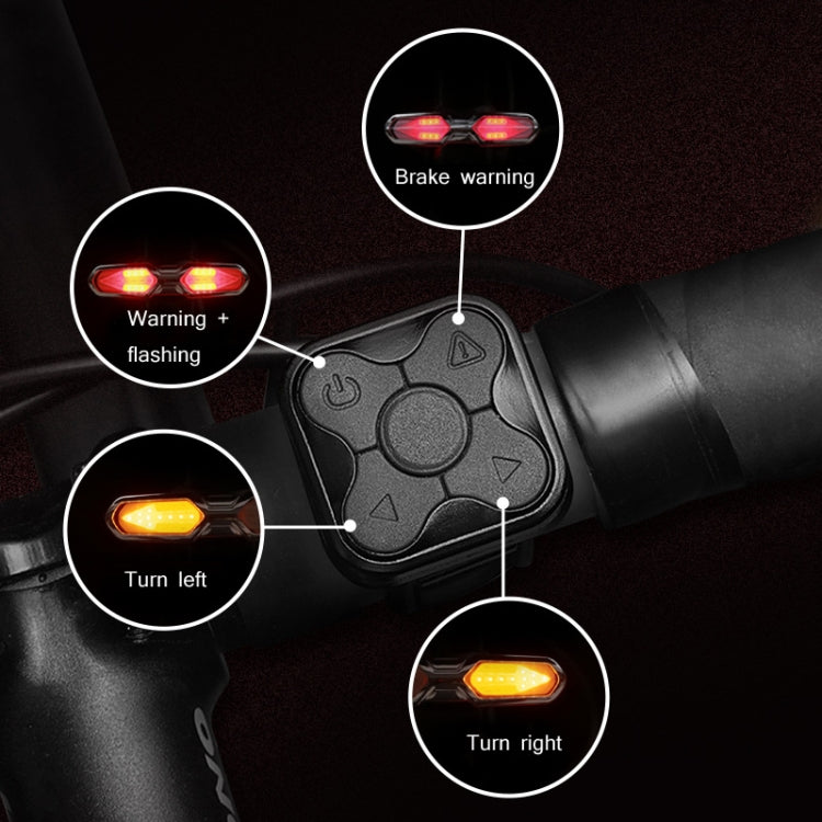 Skorter | Bicycle Smart Wireless Remote Control Riding Steering Warning Tail Light(DT-6002Z)