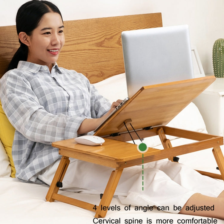 Skorter | 741ZDDNZ Bed Use Foldable Height Adjustable Laptop Table Dorm Desk, Specification: Medium 64cm