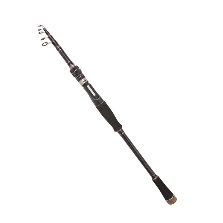 Skorter | Carbon Telescopic Luya Rod Short Section Fishing Throwing Rod, Length: 3.3m(Straight Handle)
