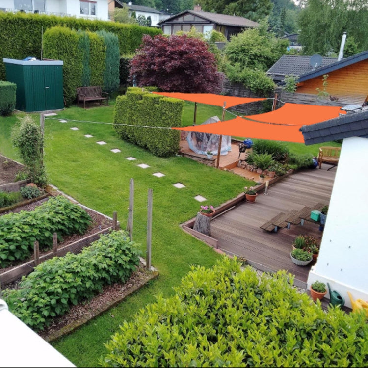 Skorter | Outdoor Garden Sunshade Sail Waterproof Anti-UV Canopy, Size: 2.5m x 3m(Orange)