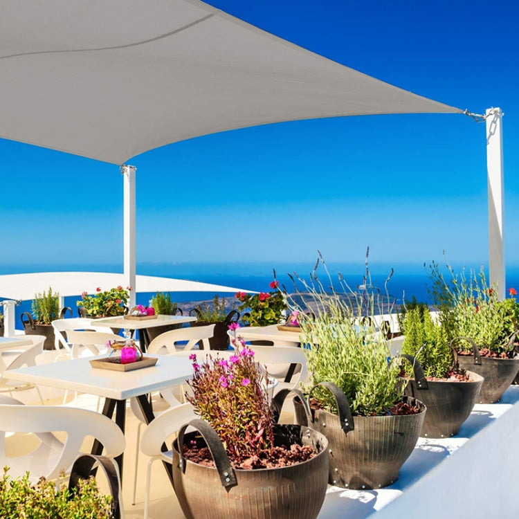 Skorter | Outdoor Garden Sunshade Sail Waterproof Anti-UV Canopy, Size: 3m x 4m(Yellow)