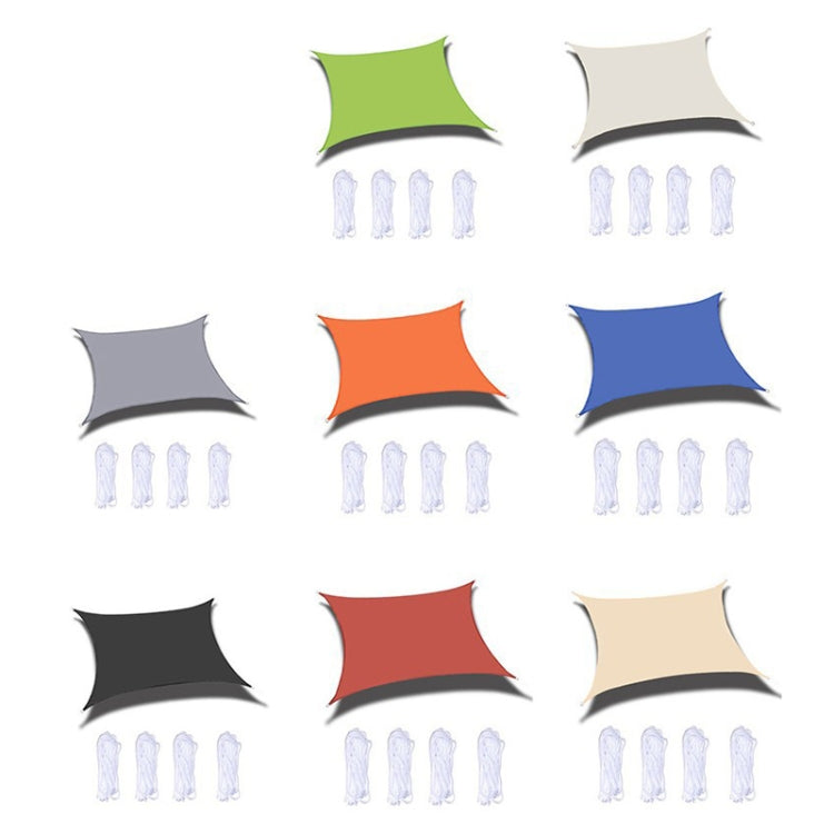 Skorter | Outdoor Garden Sunshade Sail Waterproof Anti-UV Canopy, Size: 4m x 6m(Grey)