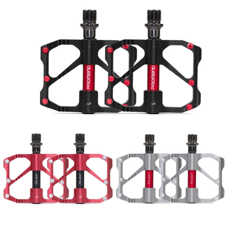 Skorter | 1 Pair PROMEND Mountain Bike Road Bike Bicycle Aluminum Pedals(PD-R87 Black)
