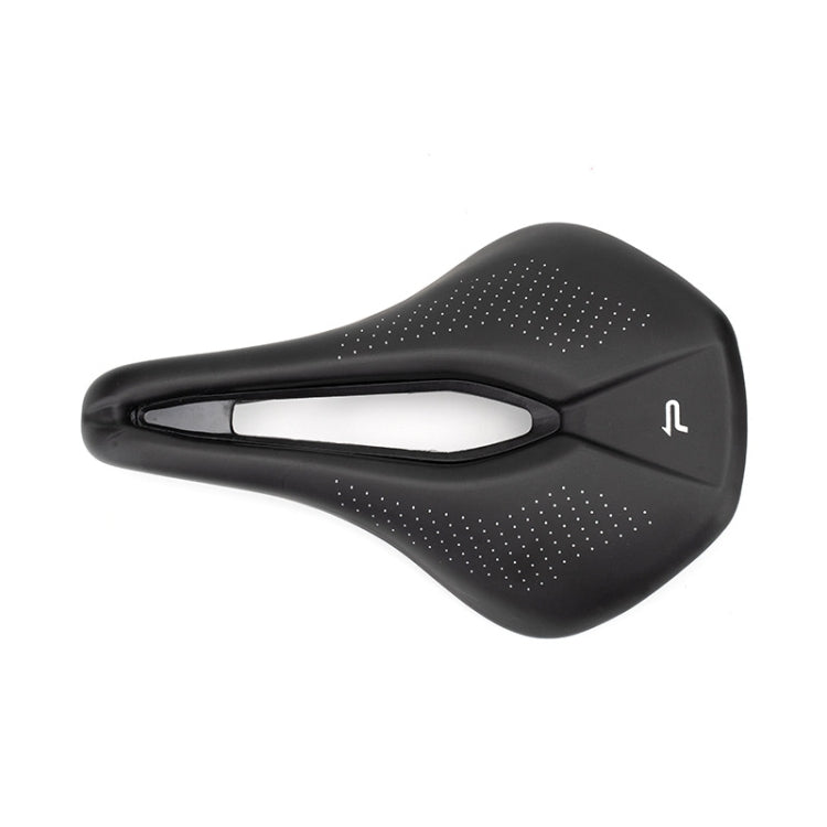 Skorter | PROMEND SD-566 Road Bike Hollow Comfortable Saddle Carbon Fiber Saddle, Size: M(Black)