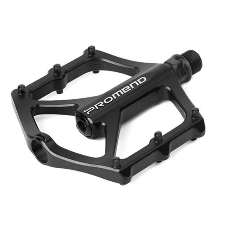 Skorter | 1 Pair PROMEND PD-M46 Bicycle Pedal Aluminum Alloy CNC Bearing Palin Pedal(Black)