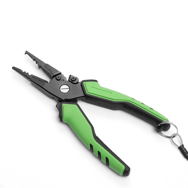 Skorter | Multifunctional Long Way Sub-Clamp Control Fish Pliers Fish Catcher(Luya Tongs (Grass Green))